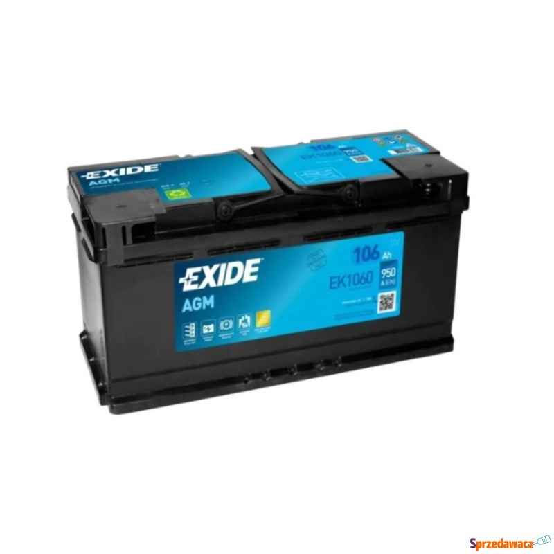 Akumulator 106Ah 950A exide agm start&amp;stop EK1060 Legnica - zdjęcie 1