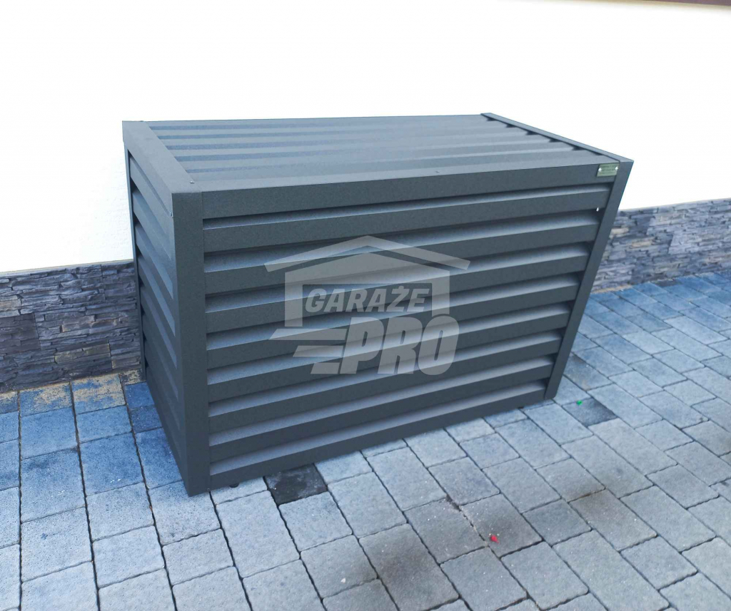 Osłona klimatyzatora - pompy ciepła 100x40x90 cm antracyt GP307 Gdynia - zdjęcie 8