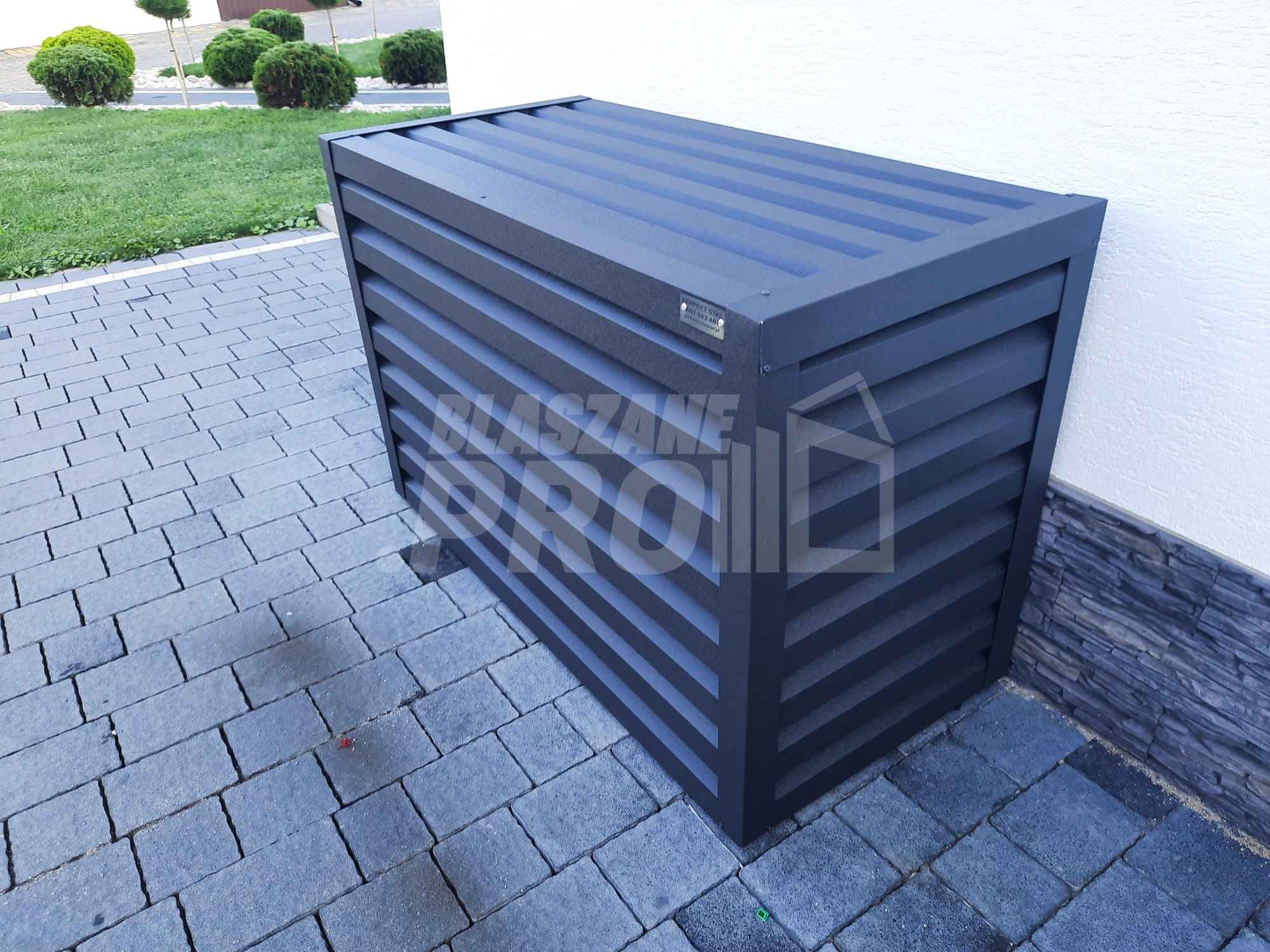 Osłona klimatyzatora - pompy ciepła 100x40x90 cm antracyt GP307 Radom - zdjęcie 5