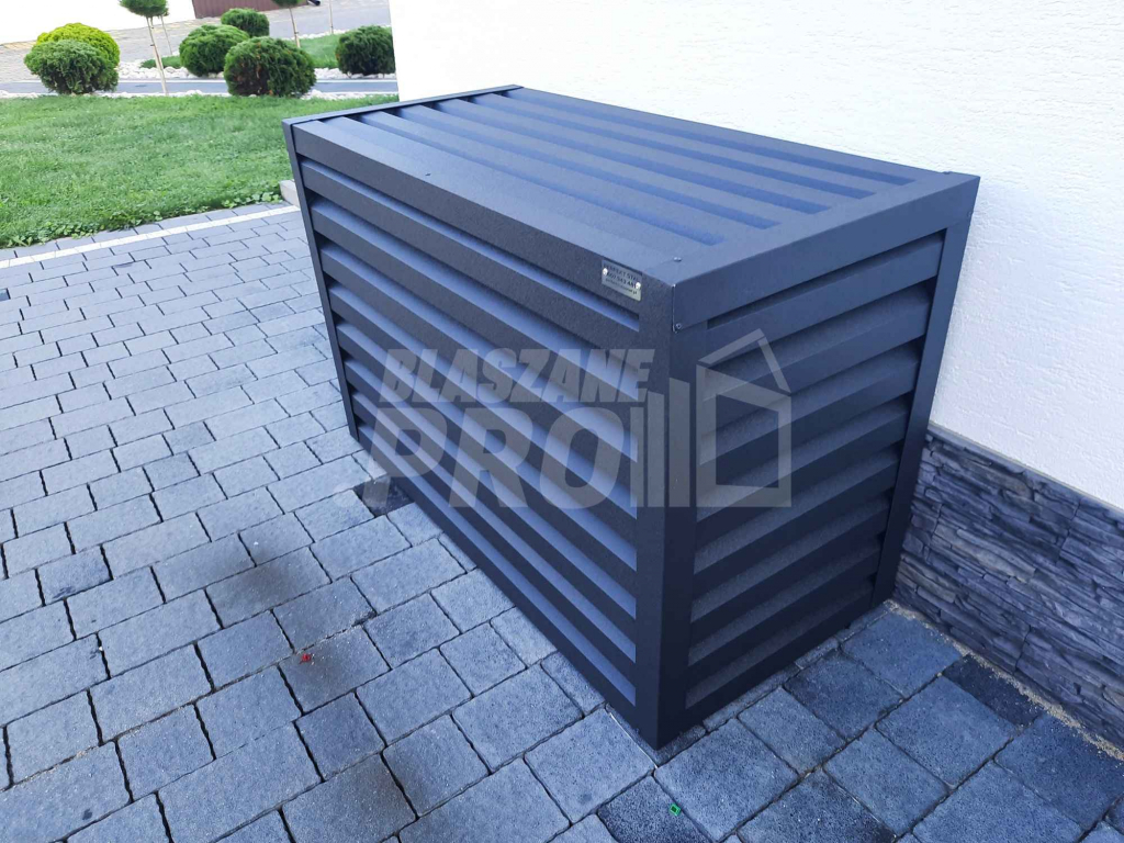 Osłona klimatyzatora - pompy ciepła 100x40x90 cm antracyt GP307 Radom - zdjęcie 5