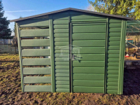 Schowek - domek ogrodowy 2x2m + wiata 1m - drzwi - okno dach GP604 Kwidzyn - zdjęcie 3