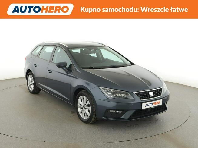 Seat Leon DSG full LED klimatyzacja nawigacja czujniki parkowania Warszawa - zdjęcie 10