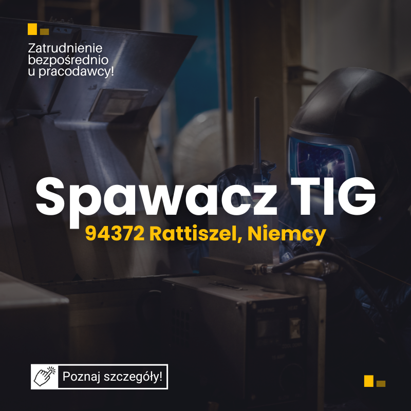 Spawacz TIG- zarobki min.3100€ NETTO +zagraniczna umowa+zakwaterowanie Szczecin - zdjęcie 1