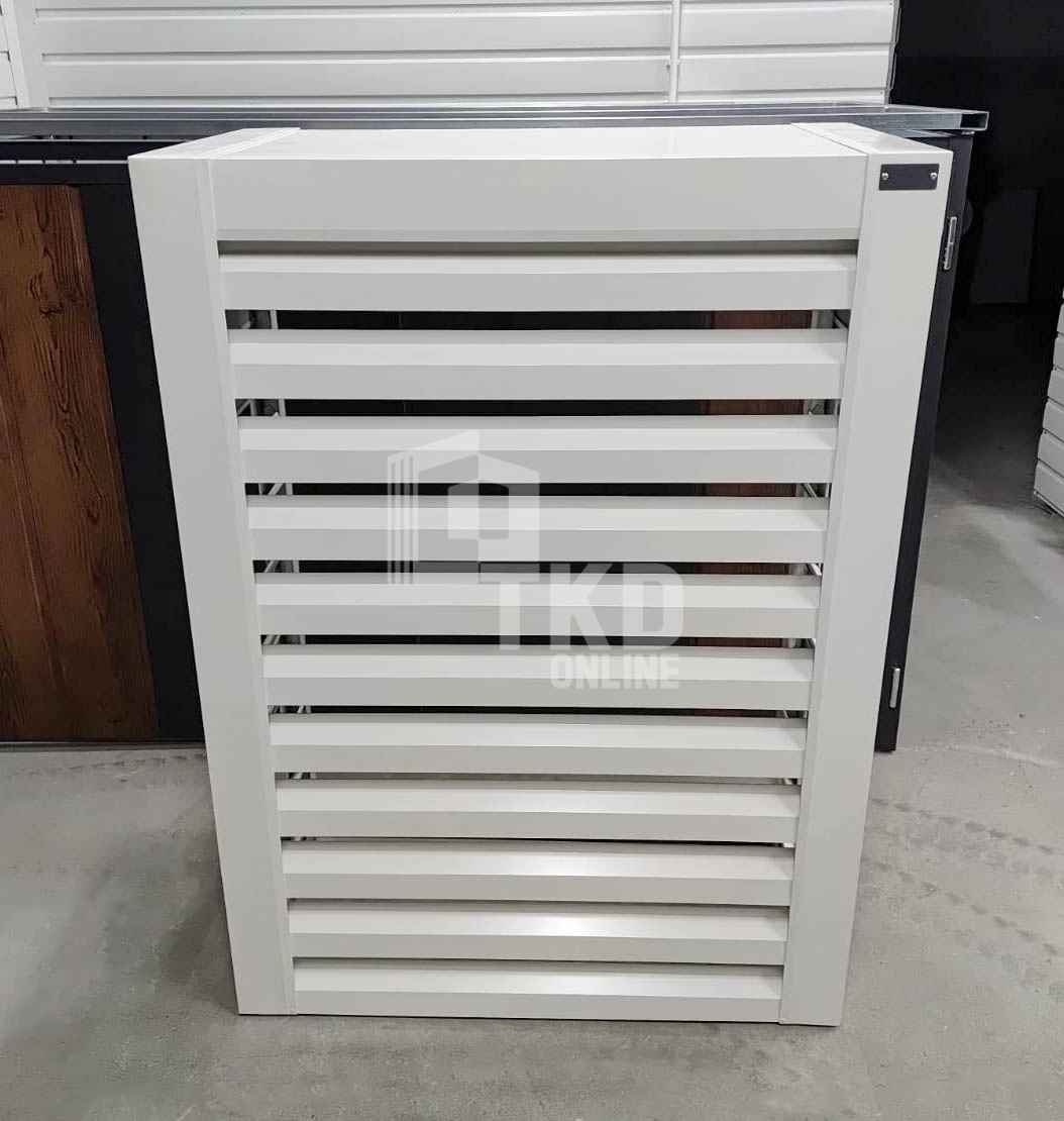 Osłona klimatyzatora – pompy ciepła 100x40x150 cm biały TKD445 Przemyśl - zdjęcie 5