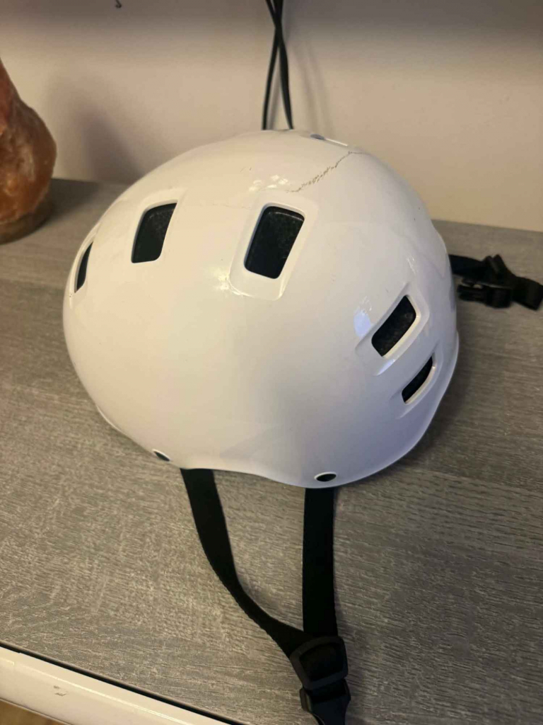 Kask Oxelo MF500 White roz. S 52-55 hulajnoga, rolki, deskorolka...... Krowodrza - zdjęcie 3