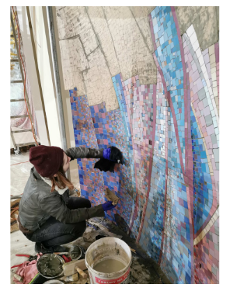 Wykonuje mozaikę ceramiczną na zlecenie Rembertów - zdjęcie 1