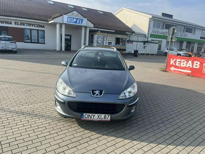 Peugeot 407 SW Sprawna klimatyzcja - 2.0hdi - 2006r - Hak Głogów - zdjęcie 6