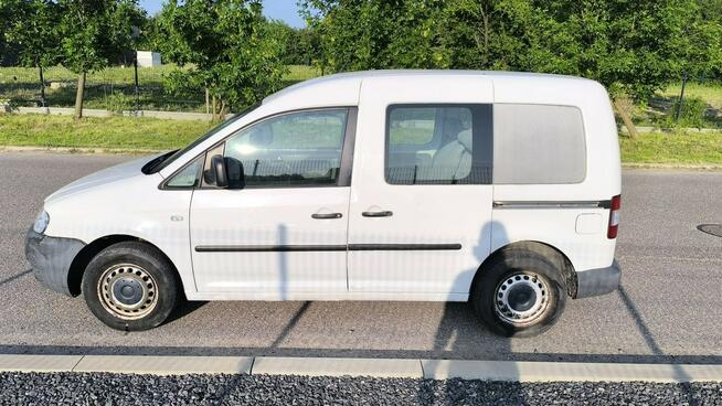 Volkswagen Caddy 1.9 TDi 2006r 105KM Klima Wspomag 5D 1wł Pabianice - zdjęcie 11