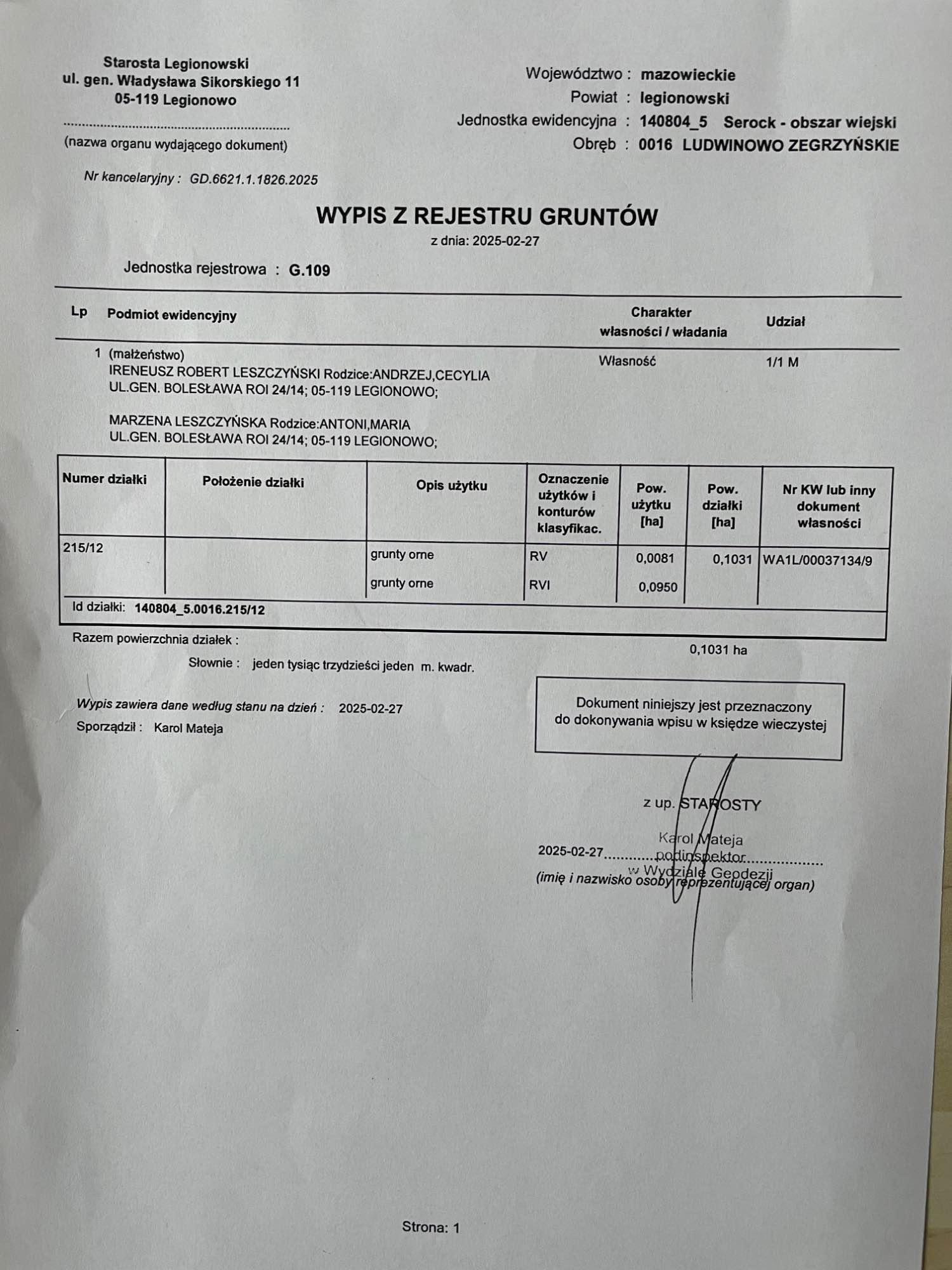 Sprzedam działkę budowlaną w Ludwinowie Zegrzyńskim Ludwinowo Zegrzyńskie - zdjęcie 7