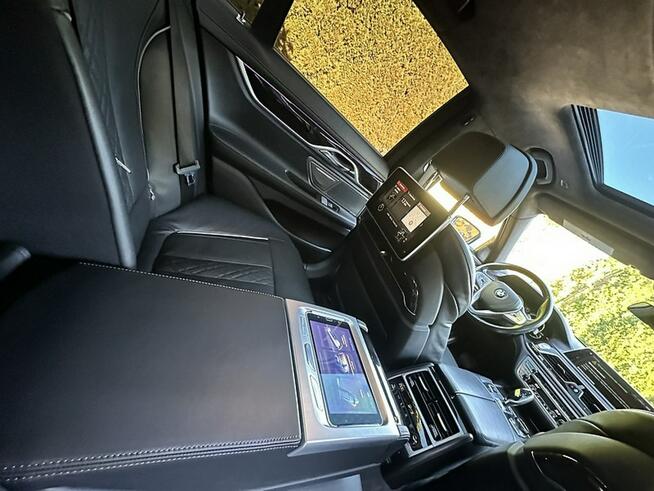 BMW 750i G12 X-Drive 450KM Lasery DVD M-Pakiet Bardzo Bogata Piękne Wrocław - zdjęcie 9