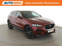 Jaguar F-PACE FV23% 7-osob. navi PDC FullLED tempomat Warszawa - zdjęcie 10