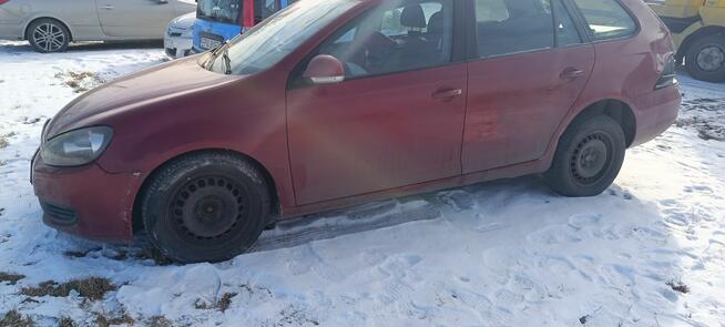 sprzedam golfa 6 wariant 1.6 TDI 105 k uszkodzony !!! Łódź - zdjęcie 1