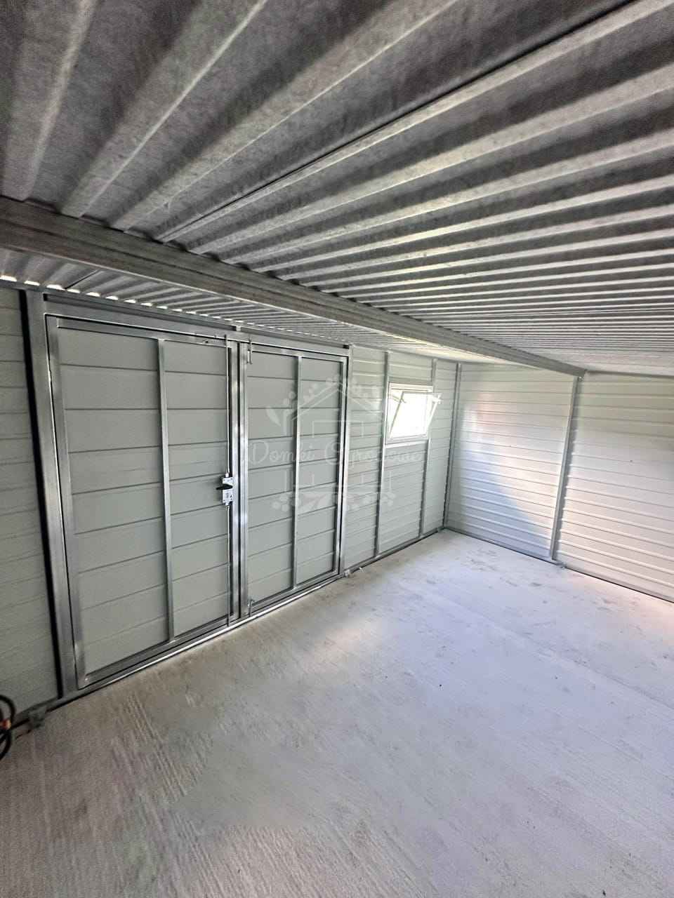 Schowek - domek ogrodowy 4,5x2m  antracyt - dach spad w tył ID1075 Dobre Miasto - zdjęcie 3