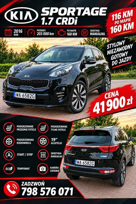 Kia Sportage IV 1.7 crdi Grodzisk Mazowiecki - zdjęcie 1