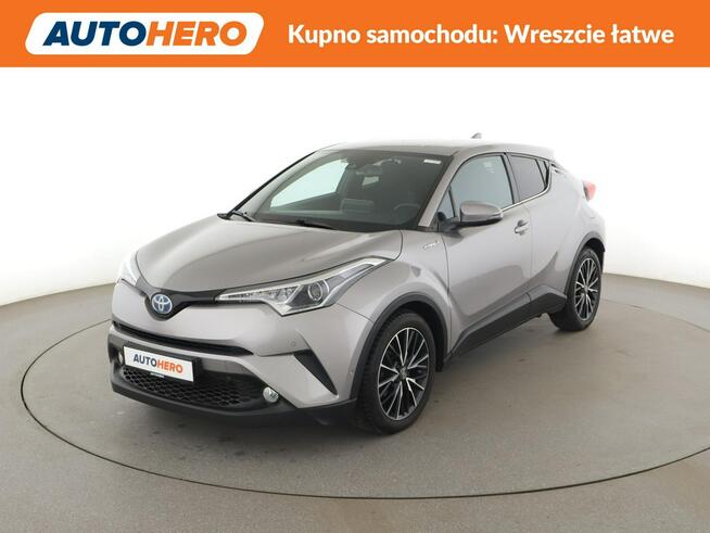 Toyota C-HR HEV klima auto grzane fotele kamera i czujniki parkowania Warszawa - zdjęcie 1