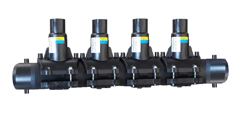 Sprzedam zestaw kolektorowy rozdzielacza dolnego źródła Ø90/40 SDR11 Wolbrom - zdjęcie 1