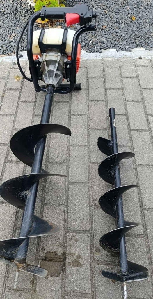 Wiertnica,świder do robienia otworów - silnik spalinowy 52cm3. Świdnica - zdjęcie 4