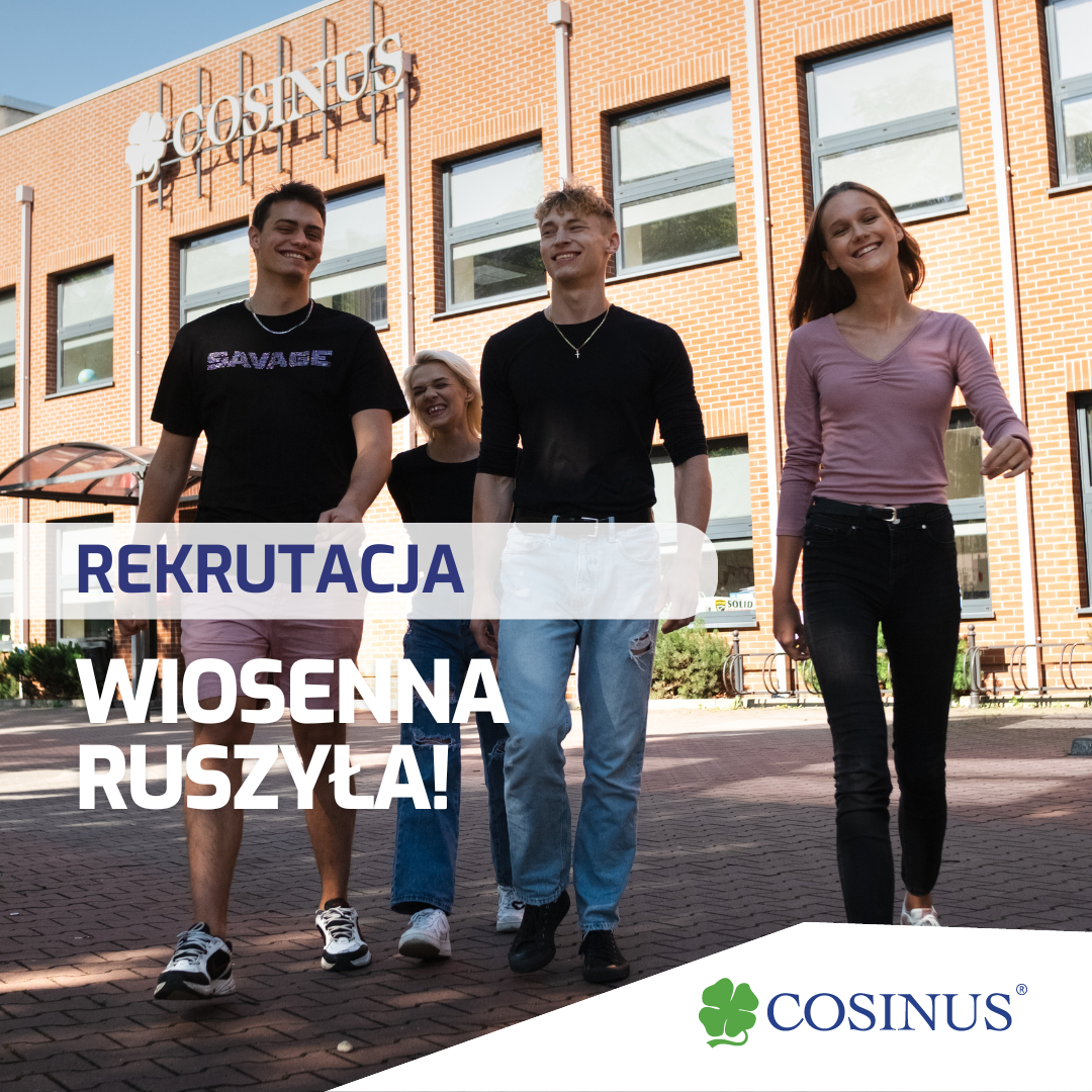 Rekrutacja wiosenna w szkole Cosinus ruszyła! Inowrocław - zdjęcie 1