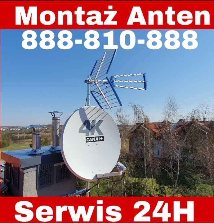 Montaż serwis anten kamer alarmów Miechów - zdjęcie 2