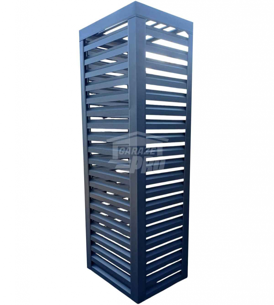 Osłona pompy ciepła 70x50x200 cm antracyt Zabudowa GP500 Koszalin - zdjęcie 1