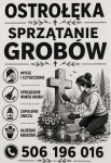 OSTROŁĘKA Sprzątanie grobów