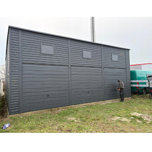 Garaż blaszany 10x7 - Brama 2.50 Gorlice - zdjęcie 1