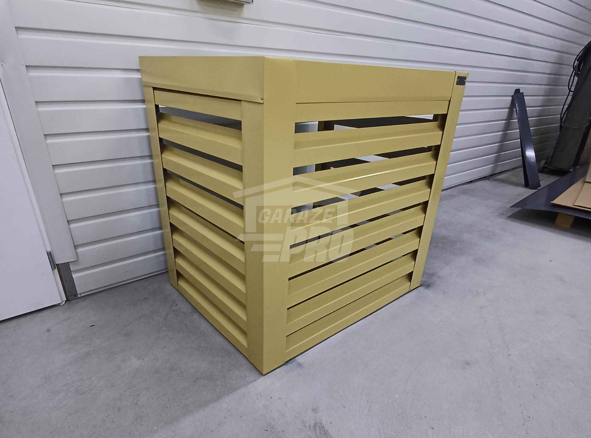 Osłona pompy ciepła 90x80x90 cm żółty Zabudowa GP503 Gdańsk - zdjęcie 3