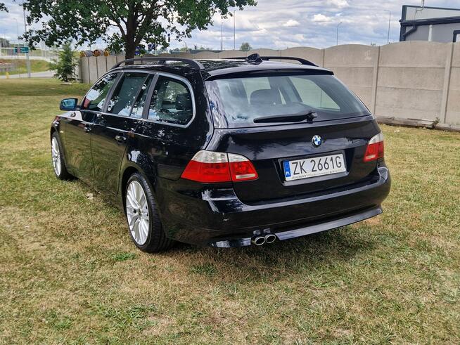 BMW 525 E61 2.5d 177KM Bixenon Alu18 Manual Raty Zamiana Strobice - zdjęcie 4