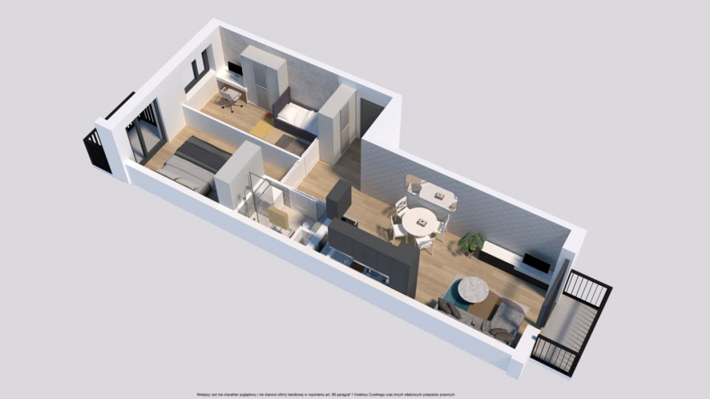 Sprzedam trzypokojowe mieszkanie na Podolanach. Poznań - zdjęcie 6