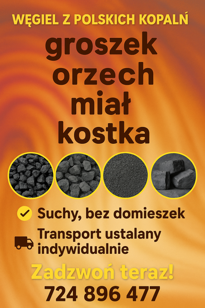 Węgiel Kostka Groszek Orzech Miał-Dostawa Tychy - zdjęcie 1