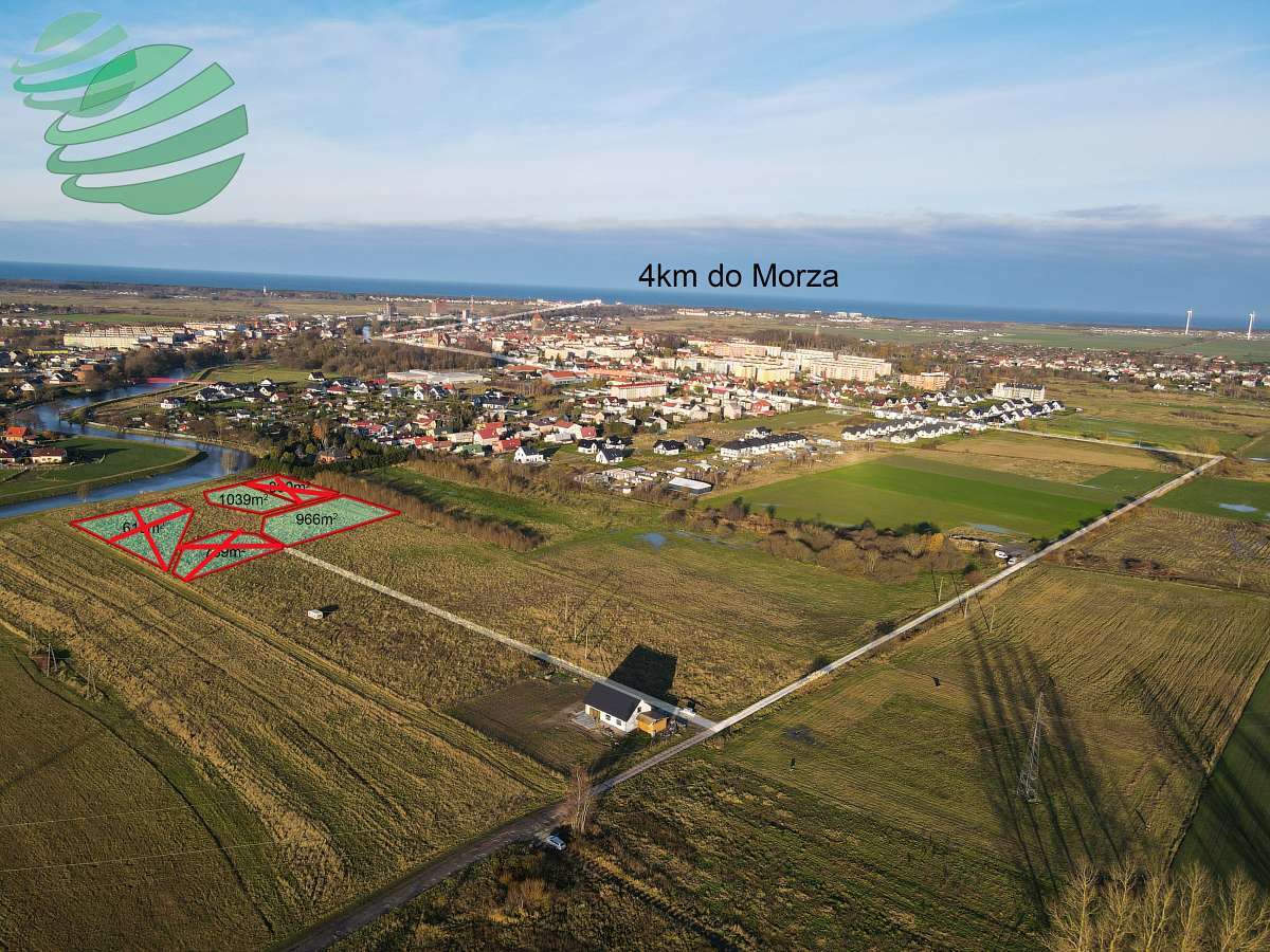 Działka budowlana 966m2 ostatnie wolne Darłowo Darłowo - zdjęcie 1