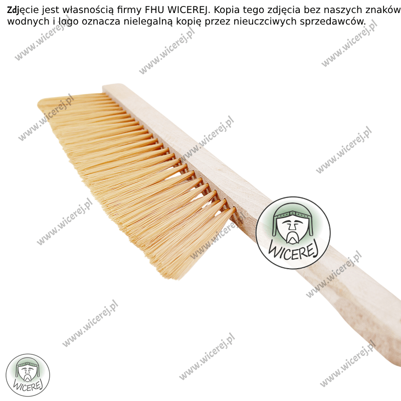 Duża Maxi Zmiotka Pszczelarska Elastyczne Miękkie Włosie 2 rzędy Jaśliska - zdjęcie 4