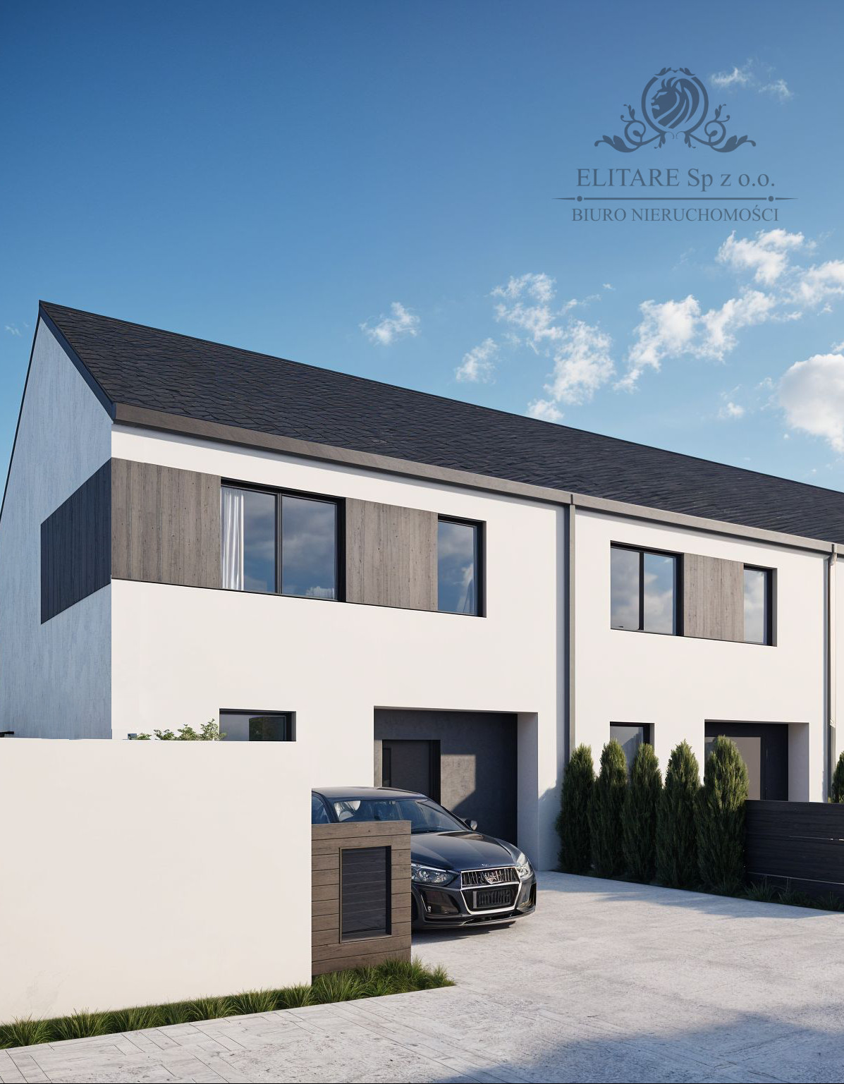 DOM szereg SKRAJNY 103,02m na działce 321m2m2, Iwiny Siechnice Iwiny - zdjęcie 10