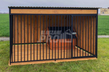 Kojec dla psów 3x2m Drewniana Podłoga ściany zabudowane drewnem GP376 Częstochowa - zdjęcie 4