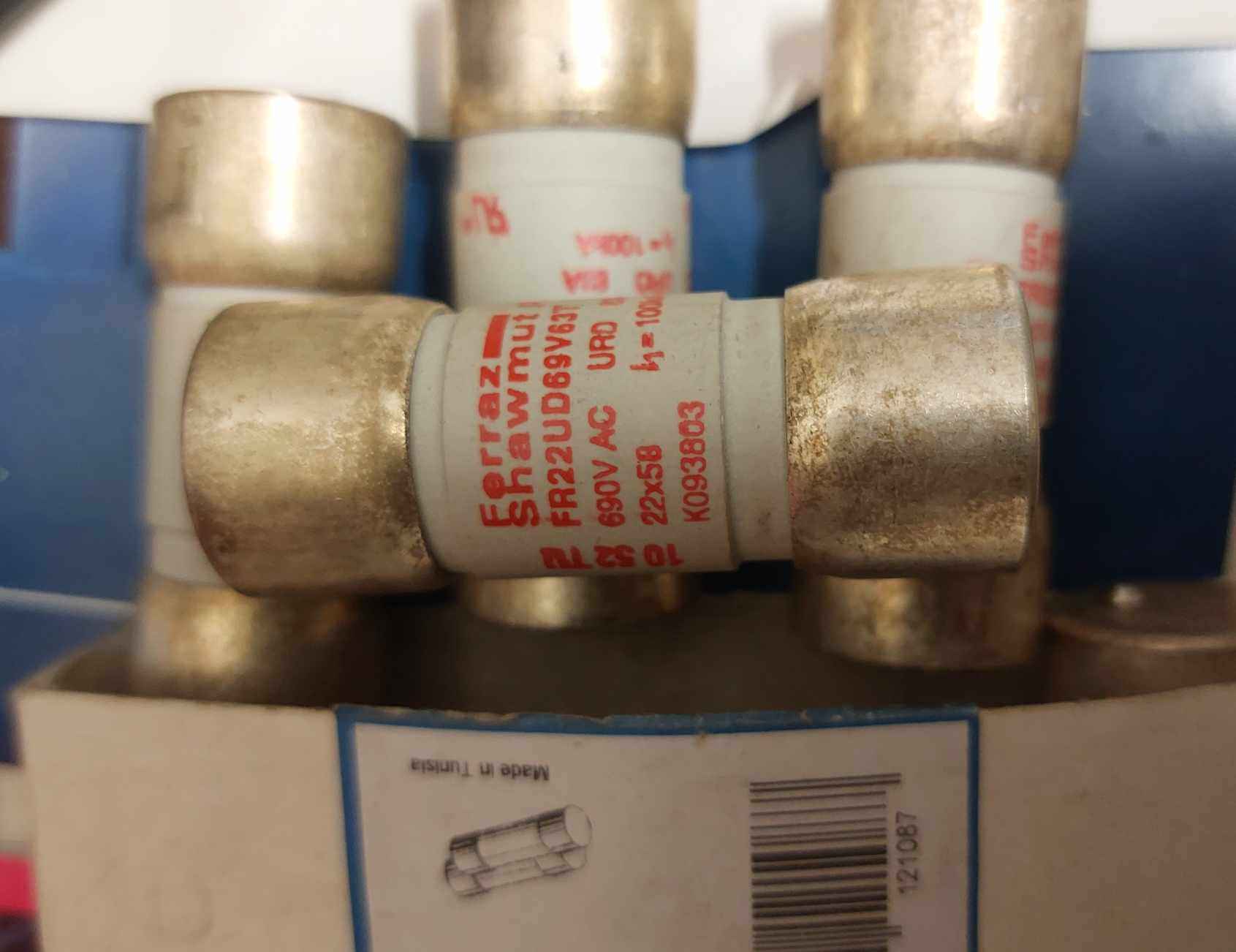 fr22ud69v63t  Protistor URD 63A    Fuse  Ferraz Shawmut Dąbrowa Górnicza - zdjęcie 2