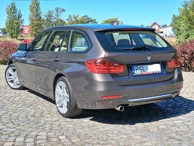 BMW 320d 184KM Modern X-Drive Jasne Skóry Navi El klapa Zare Słupca - zdjęcie 7
