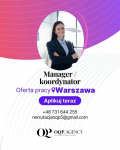 Koordynator/Manager - Warszawa