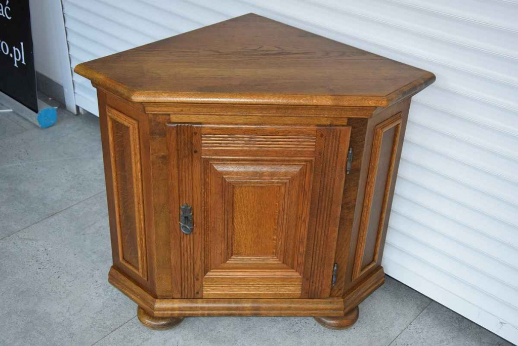 komoda narożna z drewna dębowego - jak nowa Olsztyn - zdjęcie 1