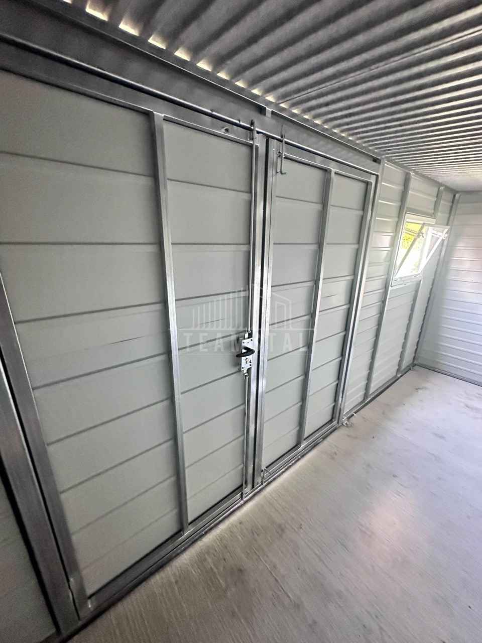 Schowek - domek ogrodowy 4,5x2m brama dwuskrzydłowa okno dach TS1156 Otwock - zdjęcie 5