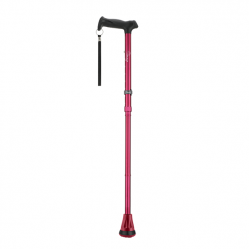 LASKA INWALIDZKA ALUMINIOWA SKŁADANA RÓŻOWA PRIMETIM Bemowo - zdjęcie 1