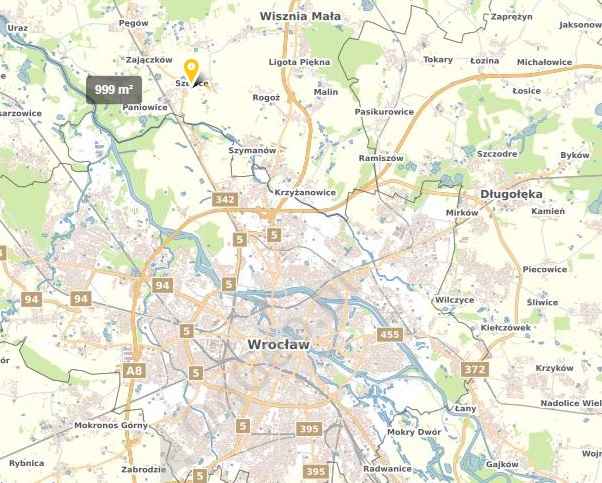 Działka budowlana (1000 m2) okolice Wrocławia MEDIA (Szewce) Szewce - zdjęcie 4