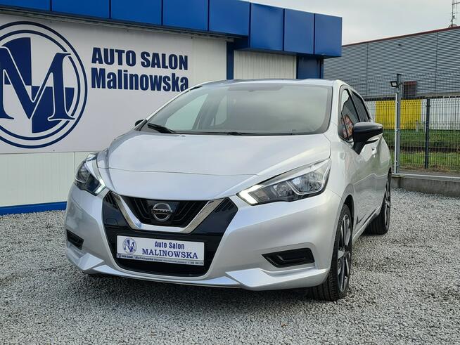 Nissan Micra 28 Tys.Km Klimatyzacja PDC Tempomat Led Komputer Alu Wągrowiec - zdjęcie 9