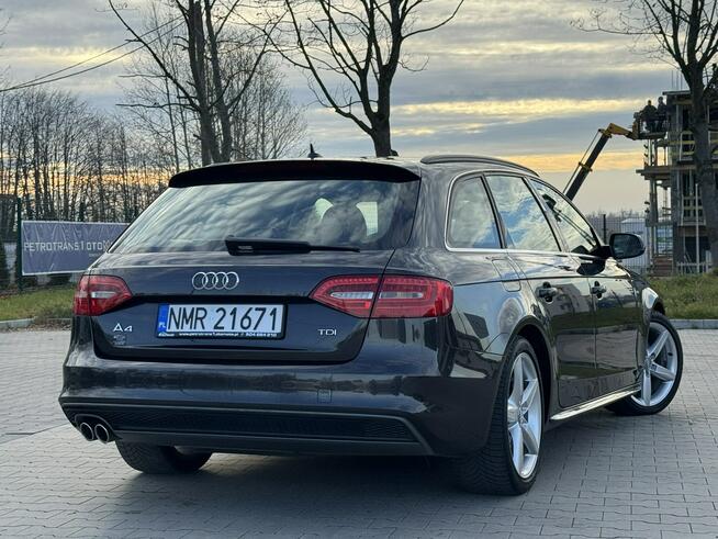 Audi A4 2.0 TDI / 150KM S-LINE AUTOMAT LED Skóra Grzane Fotele Mrągowo - zdjęcie 11