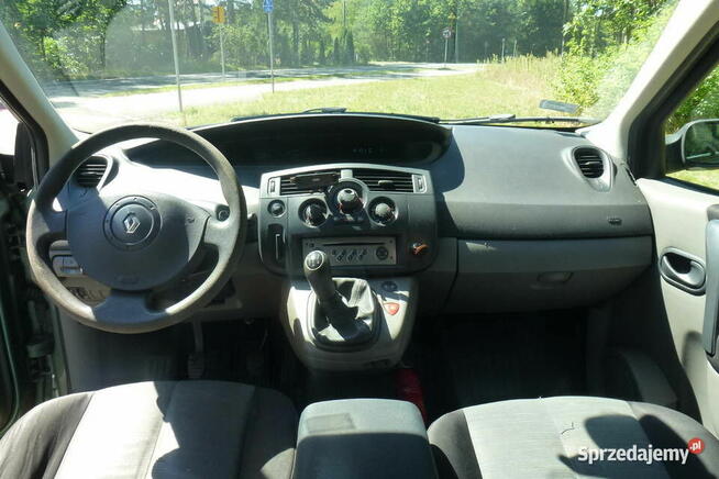 Renault Scenic II 2 1.4 16V 98KM 2006r. niski przebieg zadbany Tarnowskie Góry - zdjęcie 5