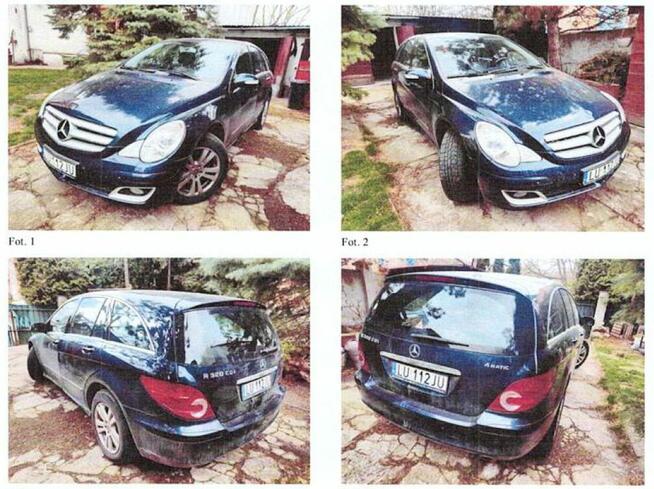 Syndyk sprzeda samochód osobowy Mercedes-Benz R 320 Lublin - zdjęcie 1