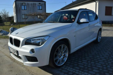 BMW X1 2.0D M-Pakiet/ Navi/ Biał Perła/ 2 KPL Alufelg/ Sprowadzony Tarnogród - zdjęcie 4