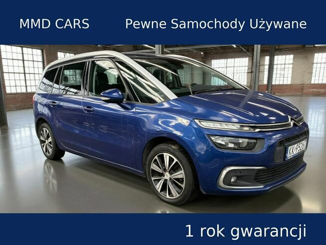 Citroen C4 Grand Picasso 1wł Full ASO Rok Gwarancji Bezwypadkowy Kraków - zdjęcie 1