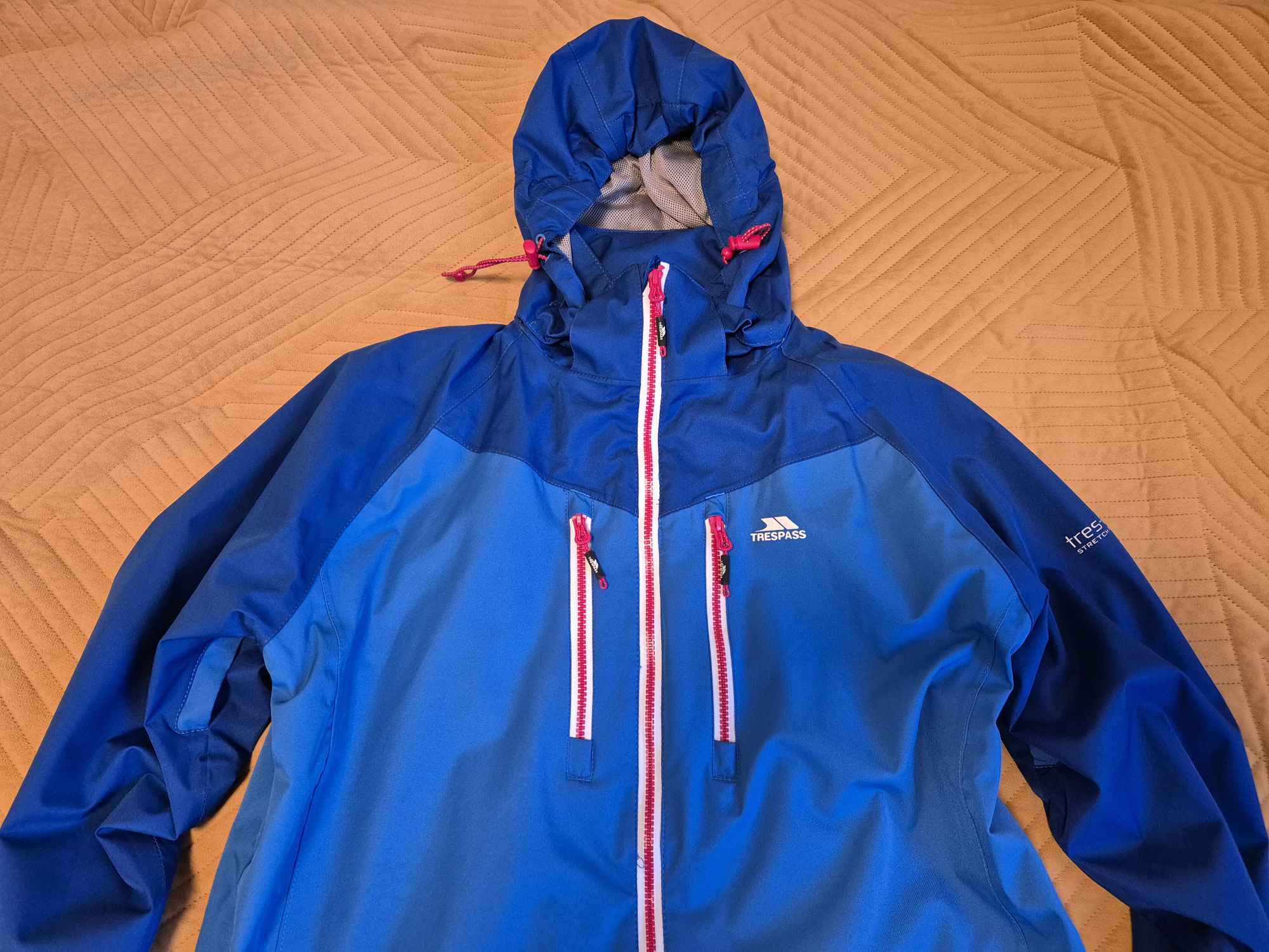 Męska kurtka przeciwdeszczowa Trespass Boone Jasnoniebieska L - Nowa! Bemowo - zdjęcie 2