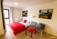 Przytulne studio na Kijowskiej, balkon, winda, zielona okolica, ciche Kraków - zdjęcie 7