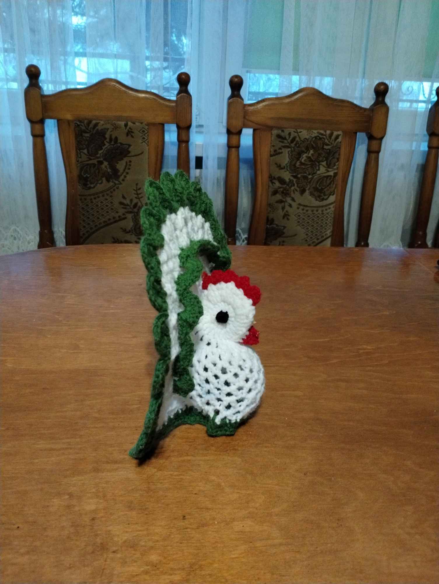 Szydełkowa kurka na Wielkanoc Grabówiec - zdjęcie 3